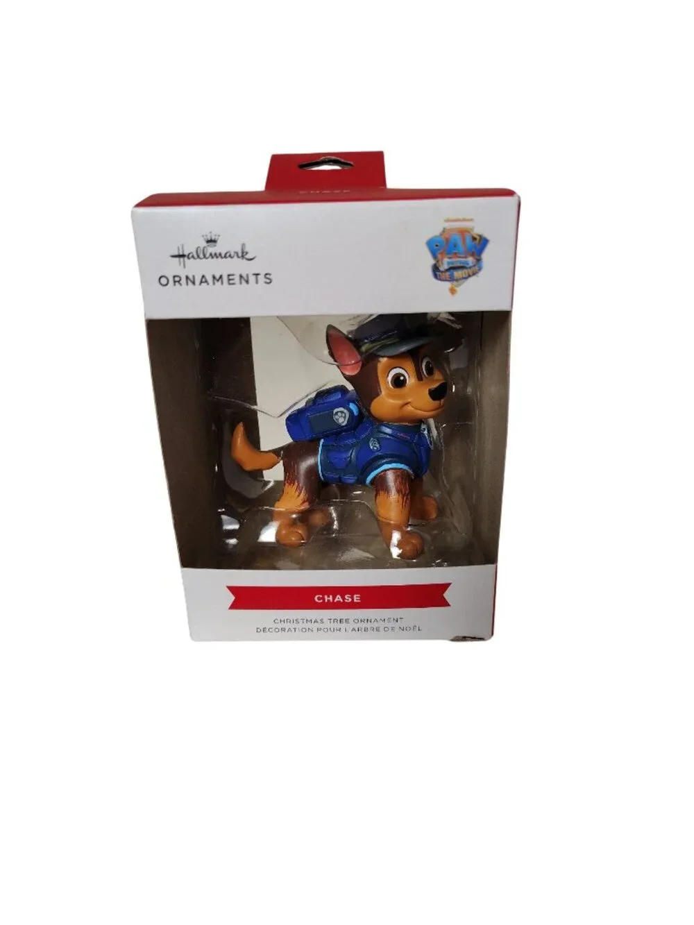 Hallmark Paw Patrol Chase Christmas Tree Character Ornament Collectible Holiday